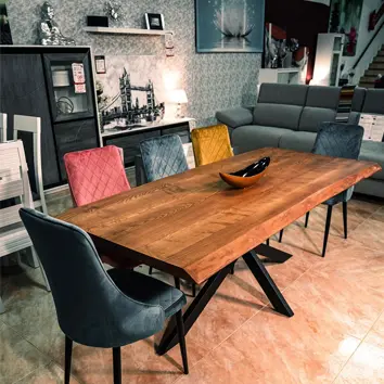 mesa de comedor de madera